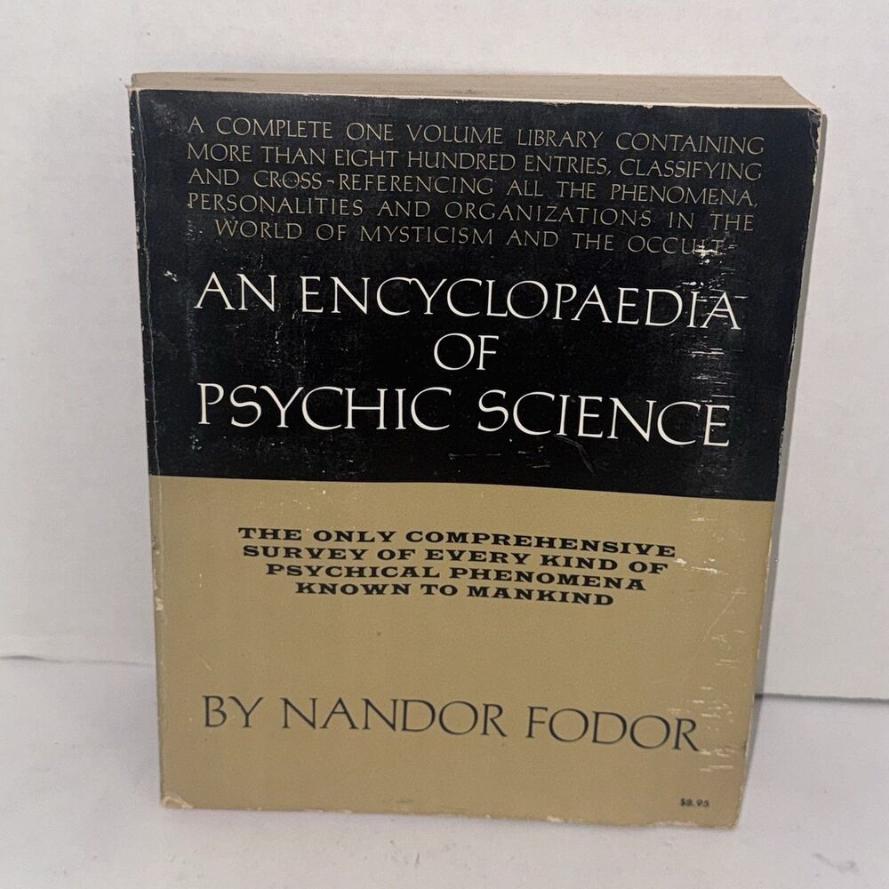 Encyclopaedia of Psychic Science Nandor Fodor Citadel PB Parapsychology